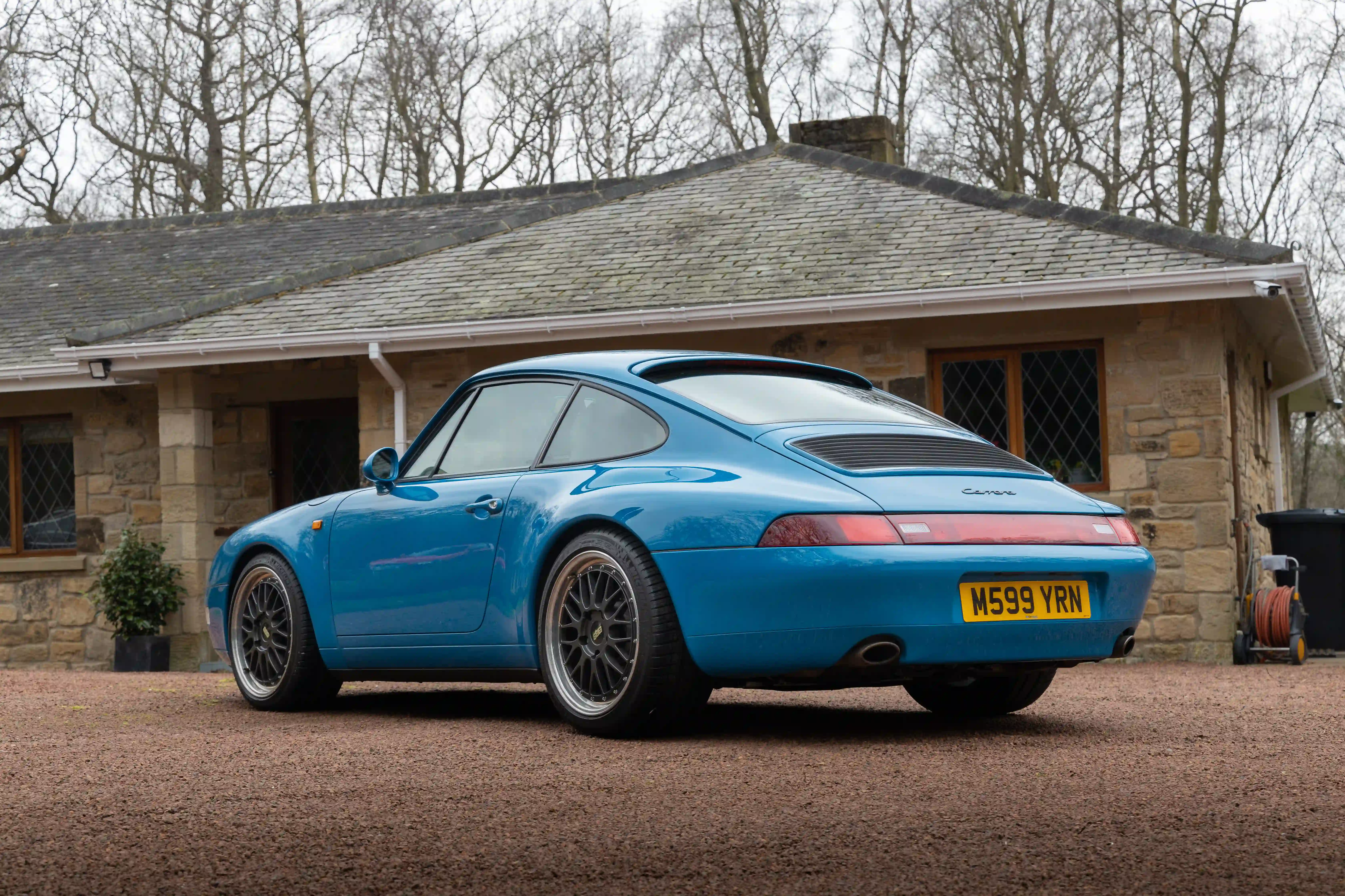 Porsche 911 spotlight detail