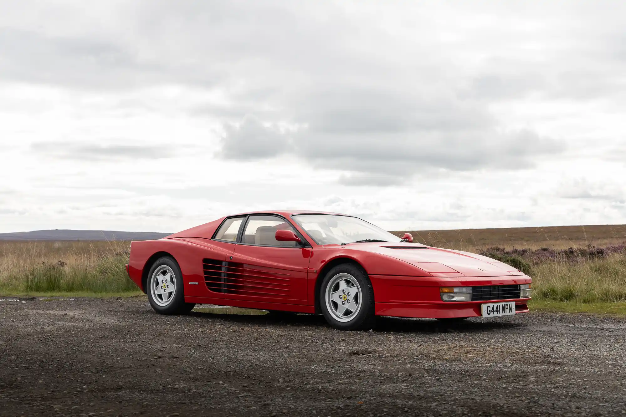 Ferrari spotlight detail