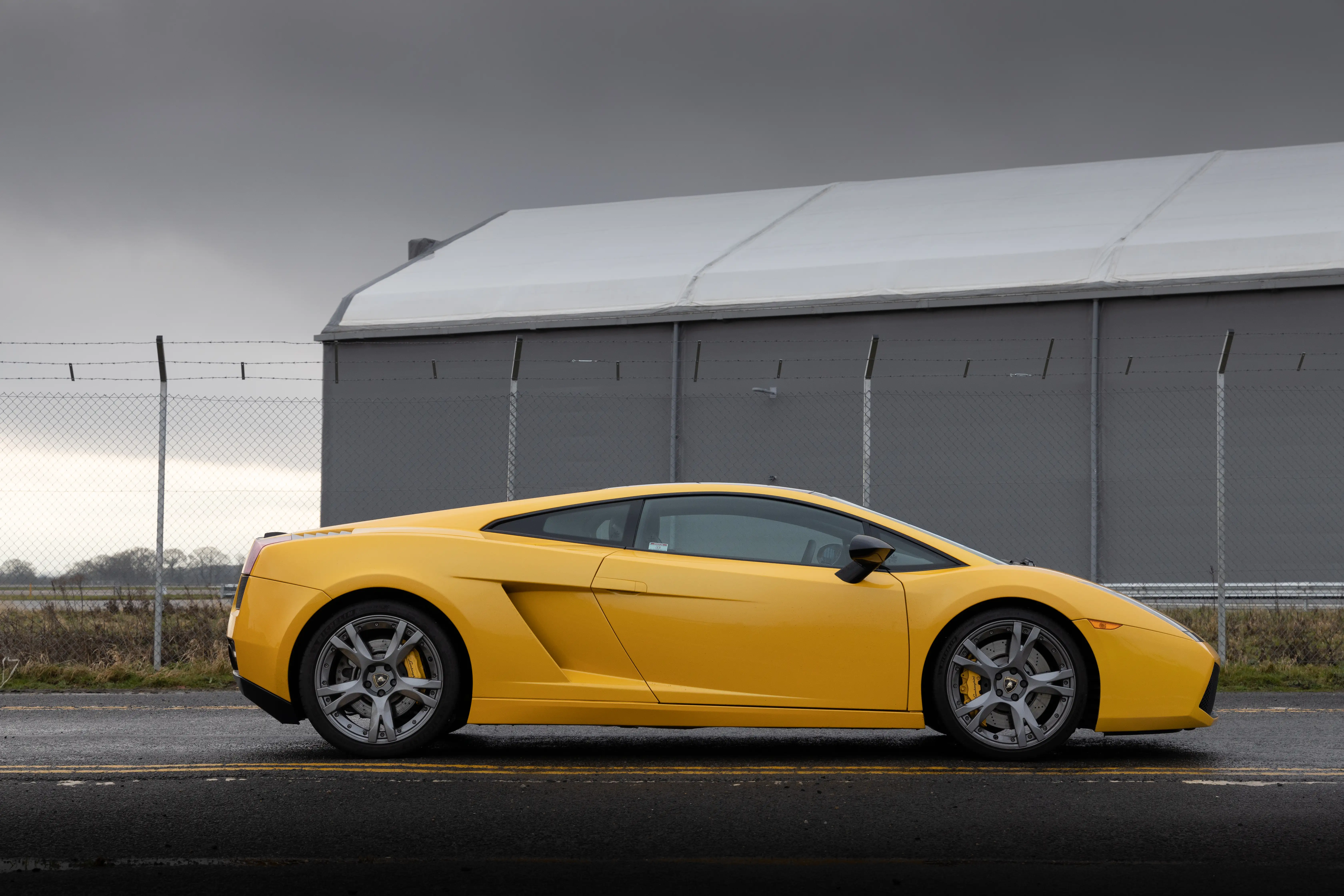 Lamborghini spotlight detail